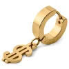 Otsu Boucle D’oreille Dorée Floyd à Pendentif Dollar 19