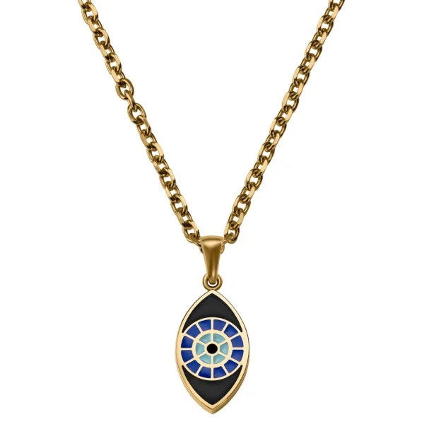Waykins Evil Eye | Collier Doré 1