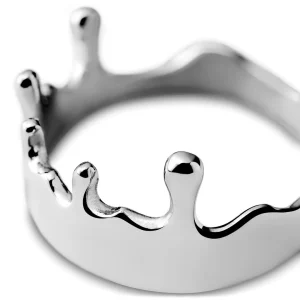 Otsu Fahrenheit | Bague En Métal Argenté 18