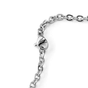 Fort Tempus Collier à Pendentif En Croix Et Motif De Clous Croisés 12