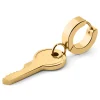 Otsu Boucle D’oreille Dorée Floyd à Pendentif Clé 22