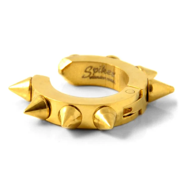 Fort Tempus Boucle D’oreille Pointes Dorées 4