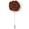Warren Asher Boutonnière Rose Brune 17