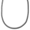 Lucleon Collier à Maillons En Acier Argenté 12 Mm 14