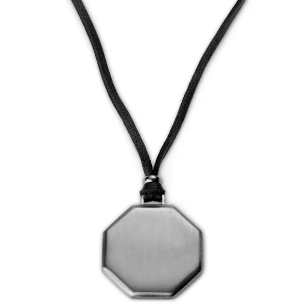 Lucleon Pendentif Personnalisable En Acier Bronze à Canon Avec Collier 1