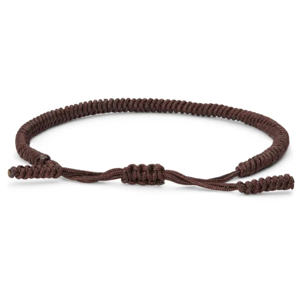 Waykins Bracelet De Noeud Chanceux Brun Whit 1