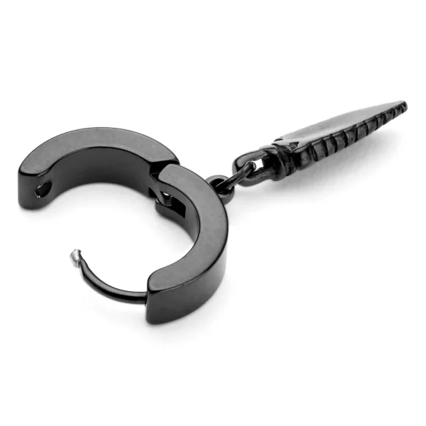 Fort Tempus Boucle D’oreille La Plume Noire 3