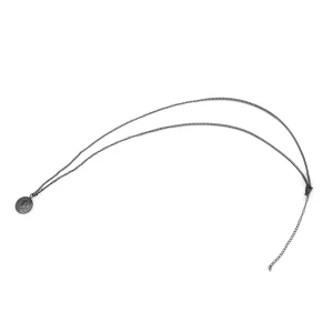 Lucleon Collier En Acier Noir à Pendentif Hindou 12