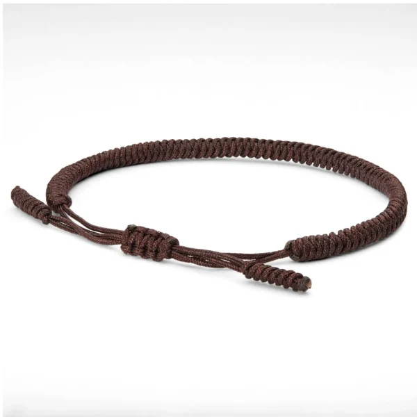 Waykins Bracelet De Noeud Chanceux Brun Whit 3