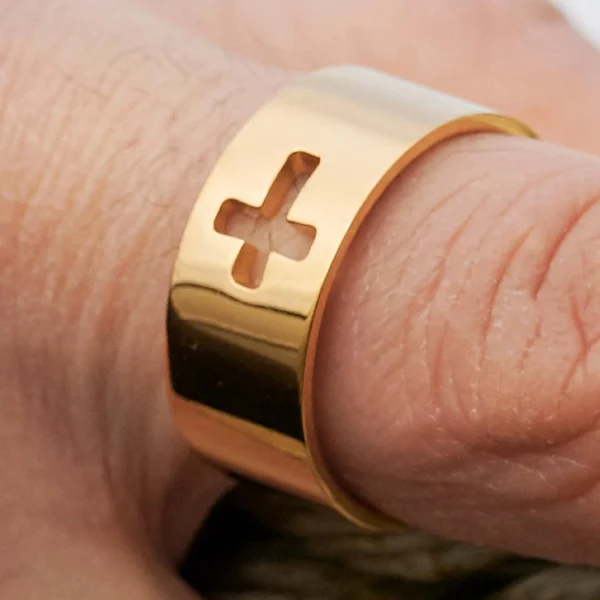 Lucleon Bague Dorée Gravel Leonid 6