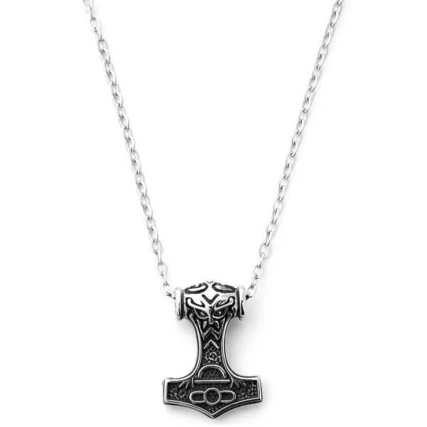 Fort Tempus Collier Viking à Pendentif Marteau 1