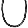 Lucleon Collier à Maillons En Acier Noir 14 Mm 11
