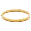 Lucleon Bracelet à Charnière En Métal Doré Arie 17