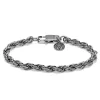 Lucleon Bracelet En Métal Tressé Argenté Corwin Amager – 6 Mm 22