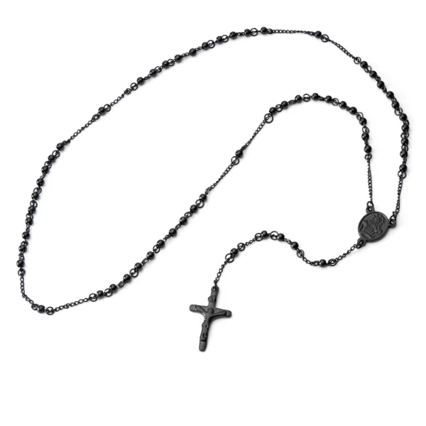 Fort Tempus Chapelet Noir Mince 1