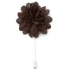 Warren Asher Boutonnière à Fleur Pivoine Couleur Rouille 22