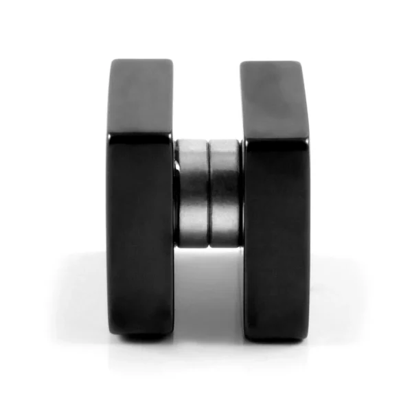 Fort Tempus Boucle D’oreille Aimant Forme Carrée 10 Mm 3