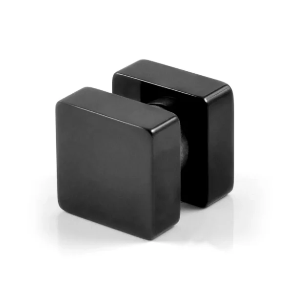 Fort Tempus Boucle D’oreille Aimant Forme Carrée 6 Mm 1