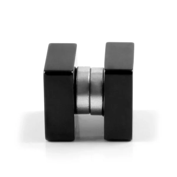 Fort Tempus Boucle D’oreille Aimant Forme Carrée 6 Mm 3