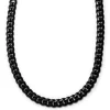 Lucleon Collier à Maillons En Acier Noir 16 Mm 16