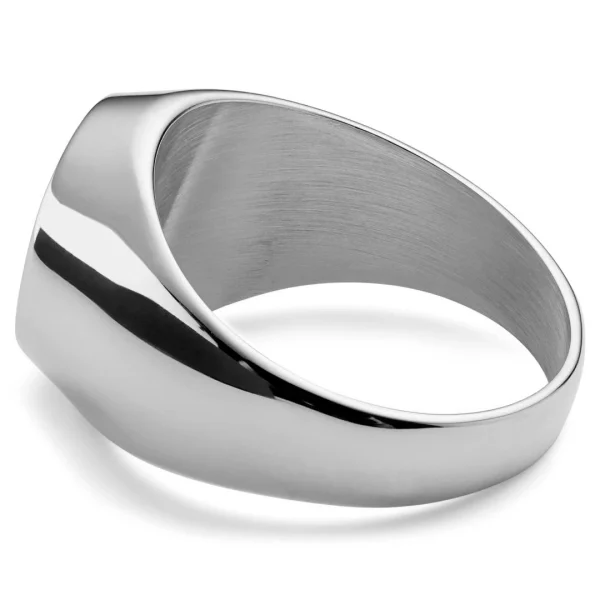 Lucleon Bague Argentée Gravel Law 4