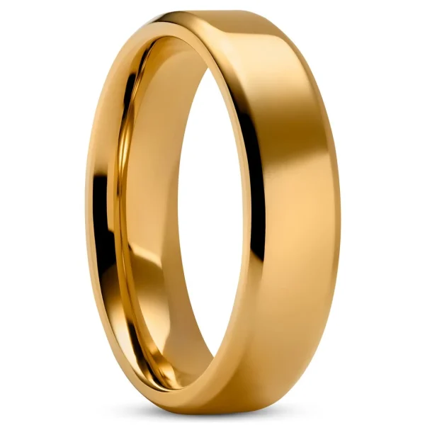 Lucleon Bague Aesop Kash En Titane Doré 1