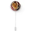 Warren Asher Boutonnière à Fleur Camélia Multicolore 17