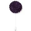 Warren Asher Boutonnière à Fleur Pissenlit Violette 22