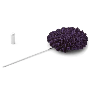 Warren Asher Boutonnière à Fleur Pissenlit Violette 10