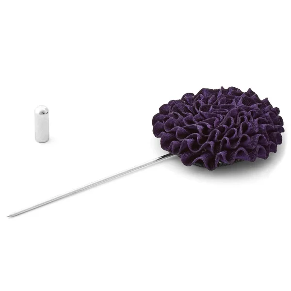 Warren Asher Boutonnière à Fleur Pissenlit Violette 3