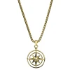 Arkai Atlas | Collier En Acier Doré à Pendentif étoile Polaire 20