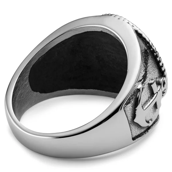 Lucleon Bague Argentée Gravel Leon 3