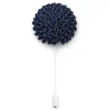 Warren Asher Boutonnière à Fleur Pissenlit Bleu Marine 20