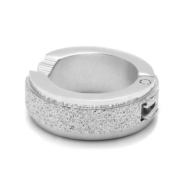 Fort Tempus Boucle D’oreille Clip Finition Brossée 1