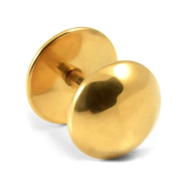 Fort Tempus Clou D’oreille Circulaire Doré 8mm 4