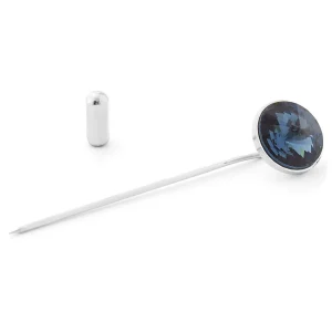 Warren Asher Broche Glamour Bleu Foncé 8