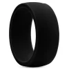 Lucleon Anneau Classique En Silicone Noir 19