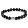 Neshraw Bracelet Noir Hommage à Bouddha 14
