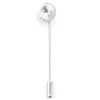 Warren Asher Broche Argentée Glamour 20