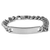 Fort Tempus Bracelet Personnalisable En Acier Inoxydable Argenté à Mailles De 10 Mm 13