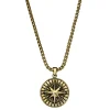 Arkai Atlas | Collier En Acier Inoxydable Doré à Pendentif étoile Polaire 20