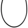 Lucleon Tenvis | Collier En Cuir Noir 5 Mm 22