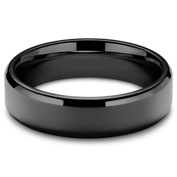 Lucleon Anneau Aesop Kash En Titane Noir 7