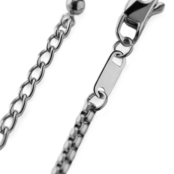 Arkai Collier Orisun Anthony à Pendentif En Onyx Noir 7