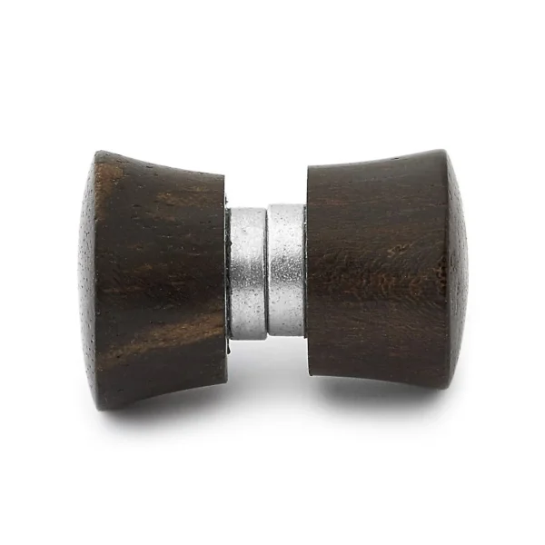 Fort Tempus Boucle D’oreille Magnétique En Bois Noir 3