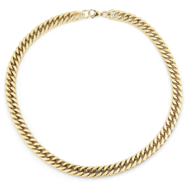 Fort Tempus Collier Chaîne Dorée 4