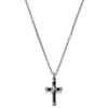 Lucleon Collier Et Croix Câblée 22