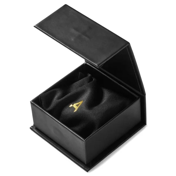 Arkai Bracelet Rico – Gourmette à Double Chaîne Noire 7