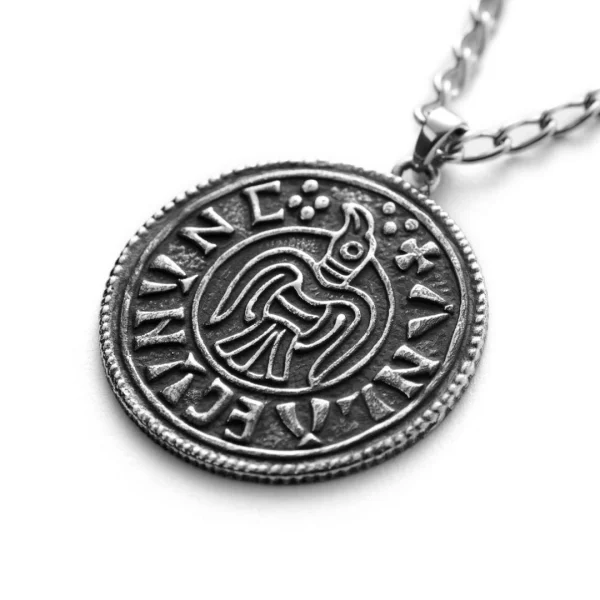 Lucleon Collier Noir Et Argent Lee Makt 3