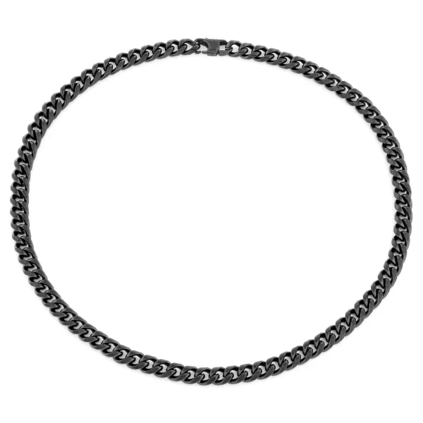 Lucleon Chaîne Noire à Mailles De 8 Mm 3